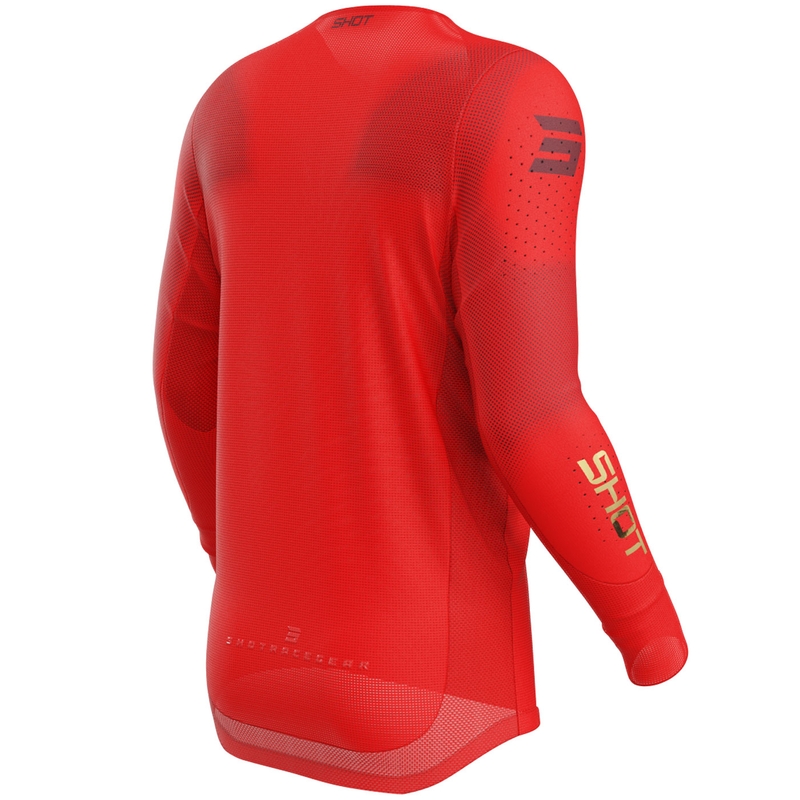 Motokrosový dres Shot Aerolite Space červený