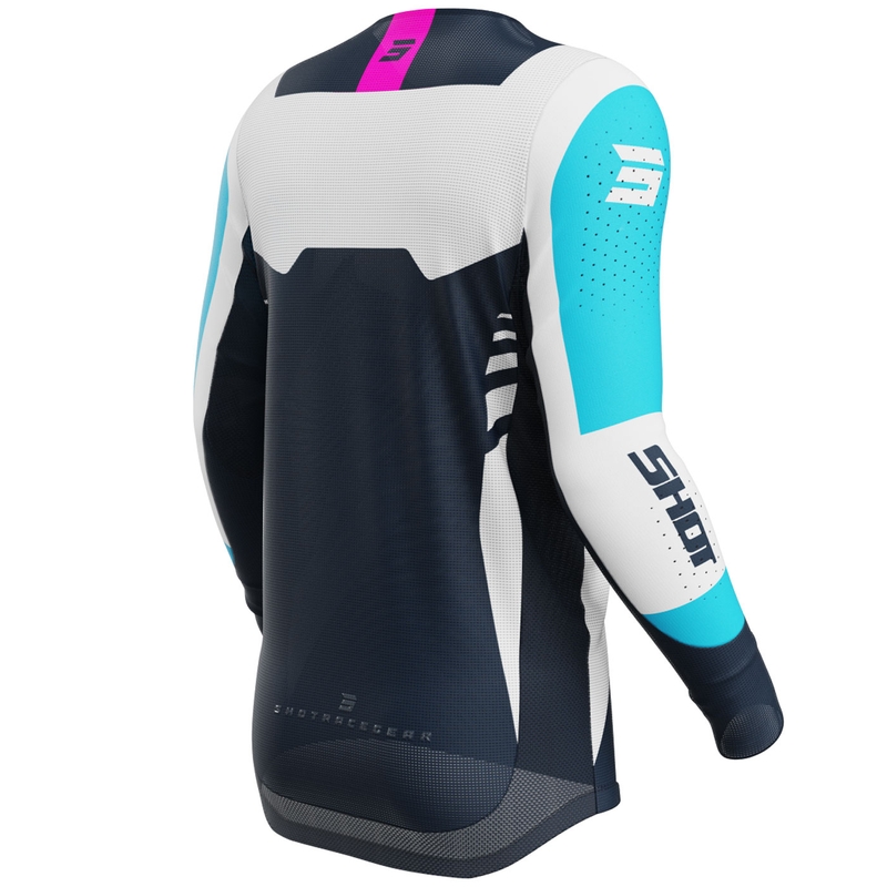 Motokrosový dres Shot Aerolite Sprint modrý