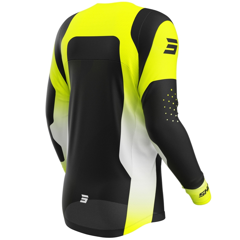 Motokrosový dres Shot Contact Ionyx fluo žlutý
