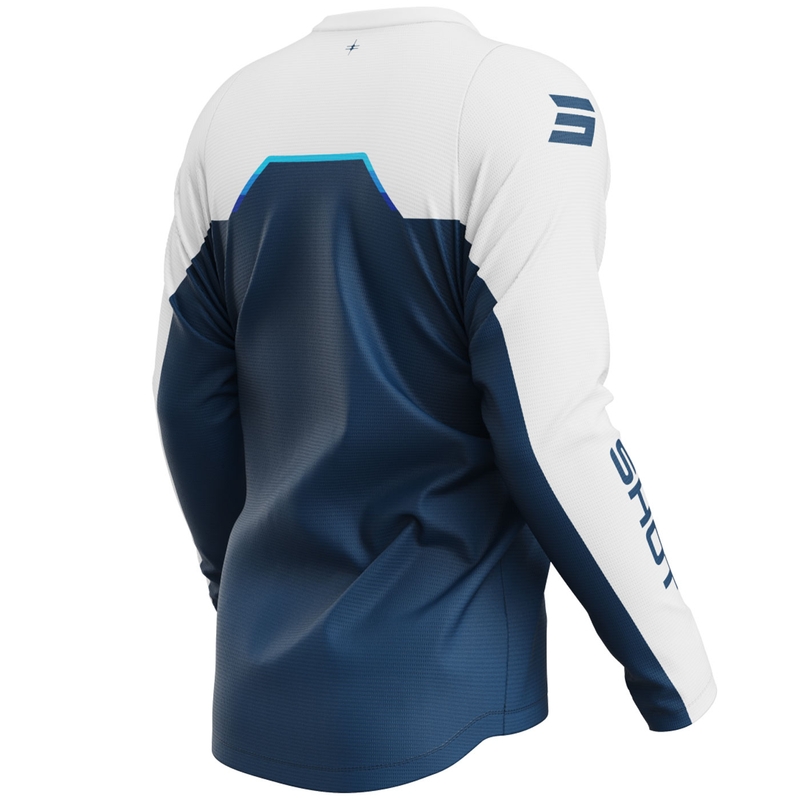 Motokrosový dres Shot Devo Daytona modrý