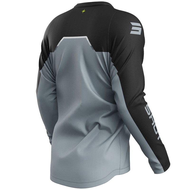 Motokrosový dres Shot Devo Daytona fluo žlutý