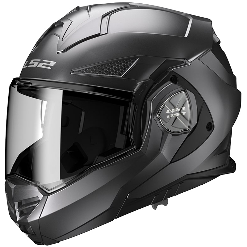 Překlápěcí přilba na motorku LS2 FF901 Advant X Solid titanová matná