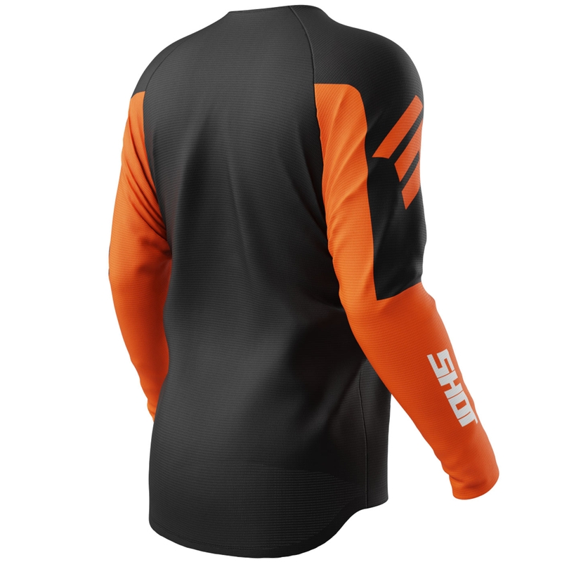 Motokrosový dres Shot Draw Private oranžový
