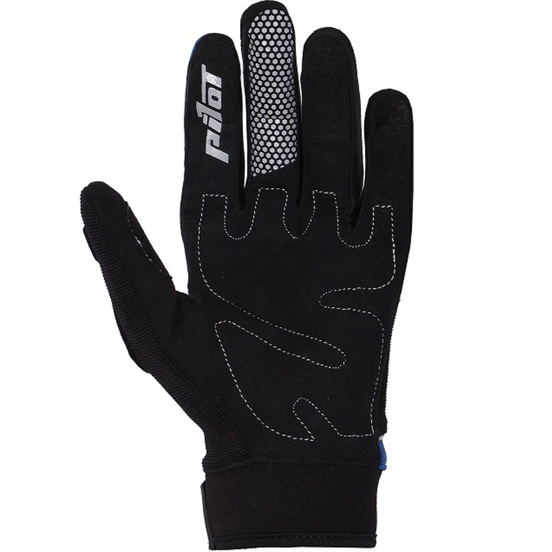 MX rukavice na motorku Pilot černé