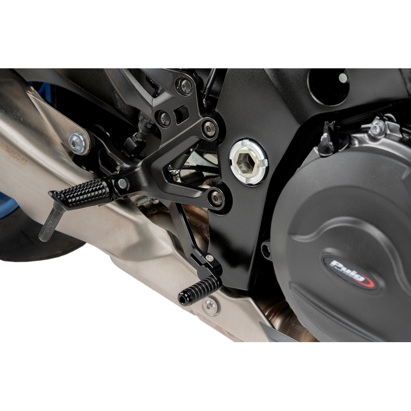 Brake foot pedal PUIG černý nastavitelný