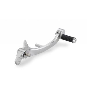 Brake foot pedal PUIG 22215P stříbrná nastavitelný