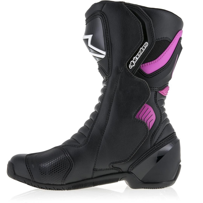 Dámské boty na motorku Alpinestars Stella S-MX 6 černo-fialovo-bílé