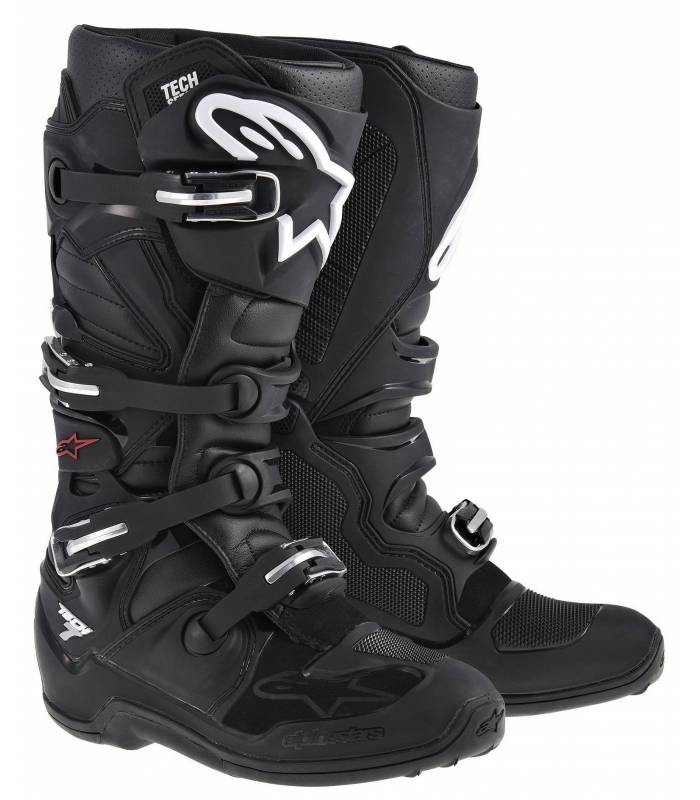 Boty na motorku Alpinestars Tech 7 černé Velikost: 49,5