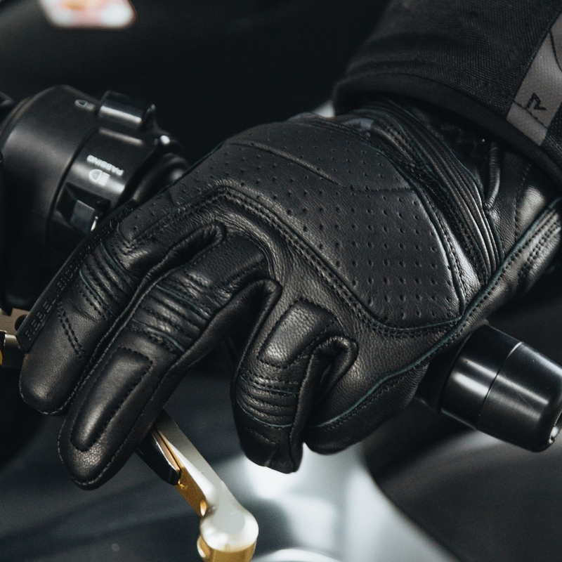 Rukavice na motorku Rebelhorn Hike II černé