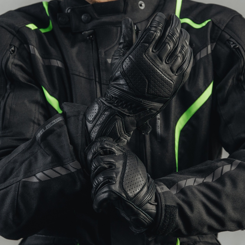 Rukavice na motorku Rebelhorn Hike II černé