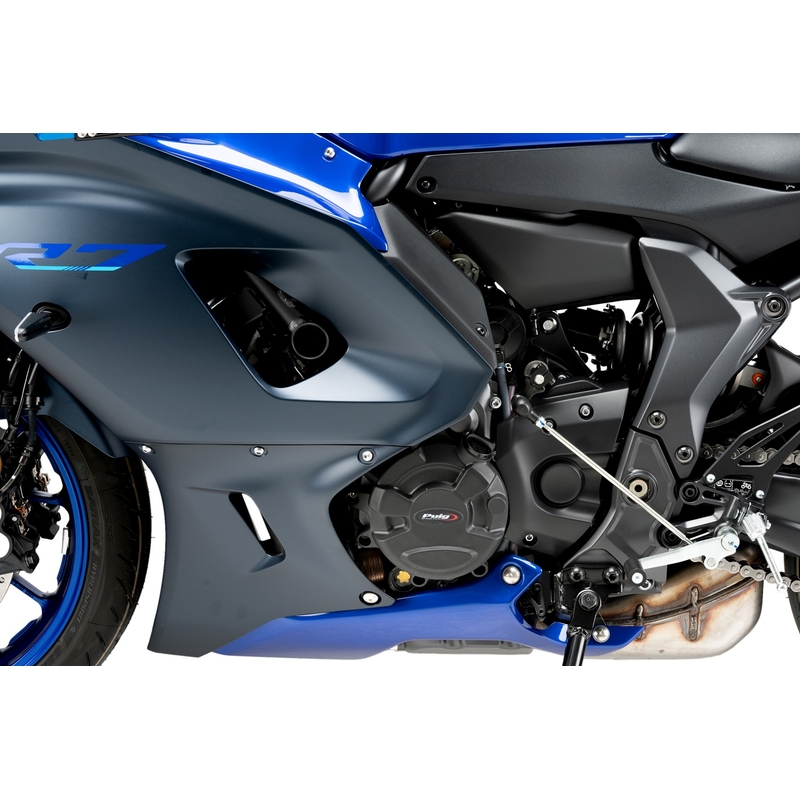 Kryty motorů PUIG Track for Championship černý included 3 covers