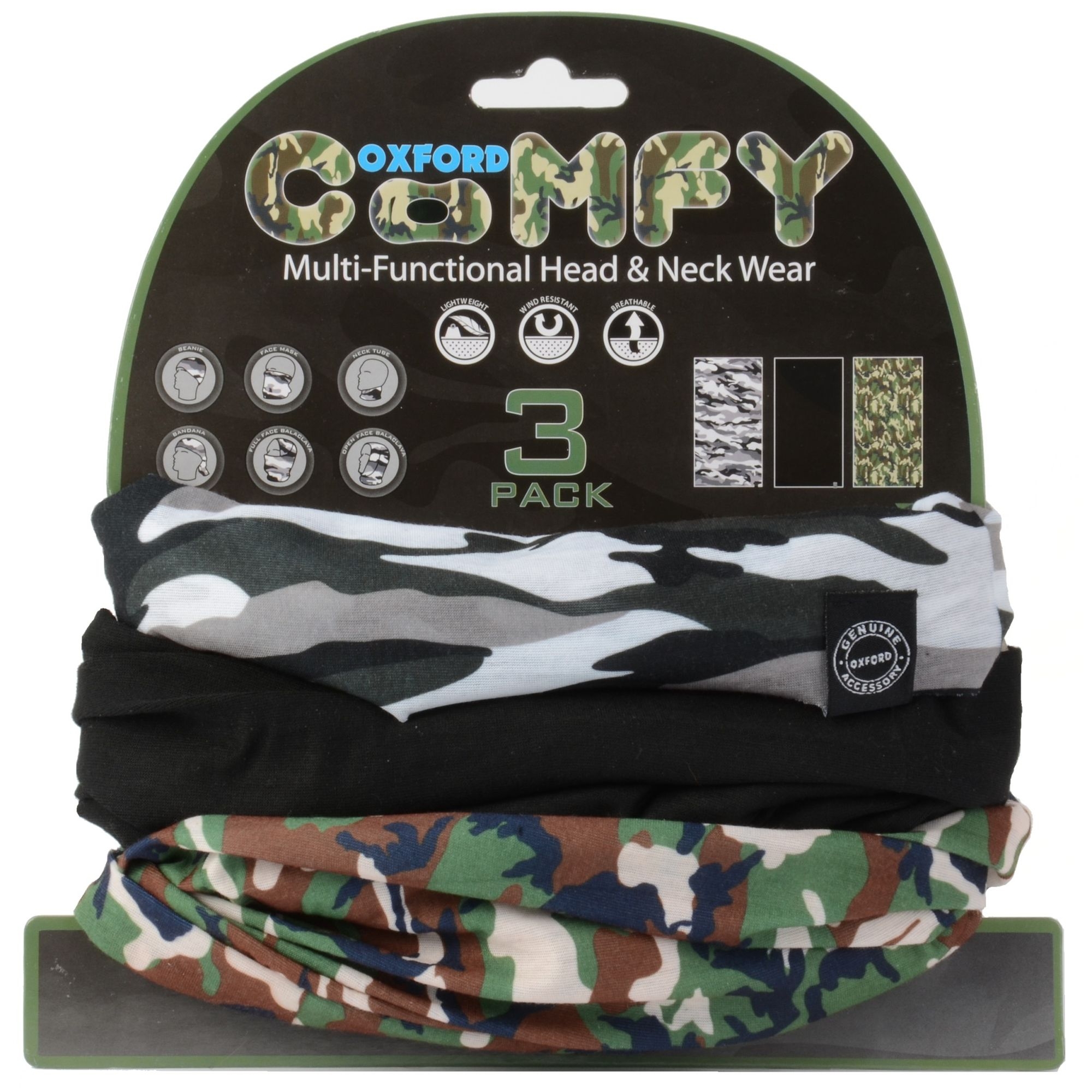 Šátky Oxford Comfy Camo