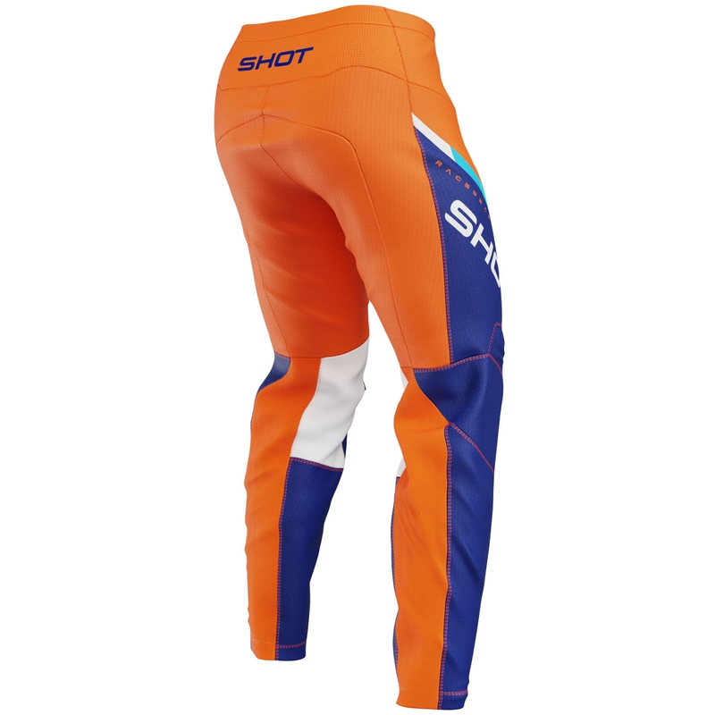 Motokrosové kalhoty Shot Devo Daytona oranžové