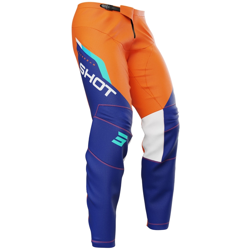 Motokrosové kalhoty Shot Devo Daytona oranžové
