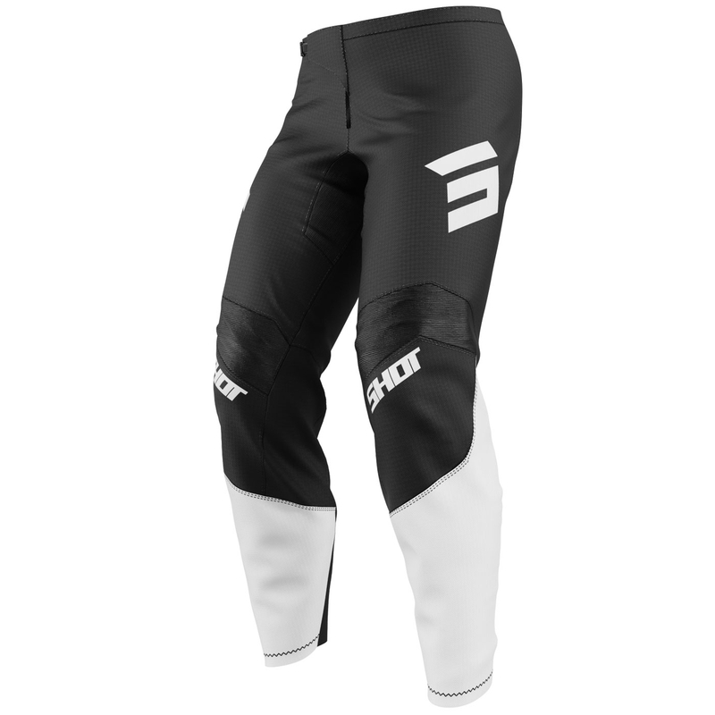 Motokrosové kalhoty Shot Draw Private bílé