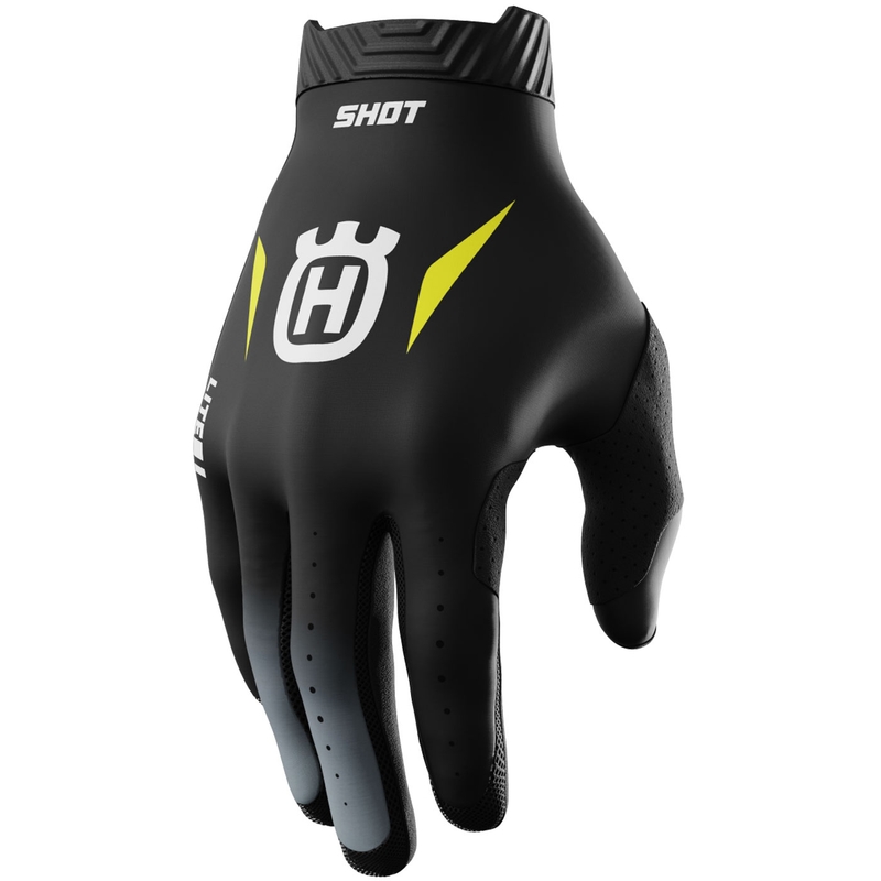 Motokrosové rukavice Shot Lite HVA 26 černé