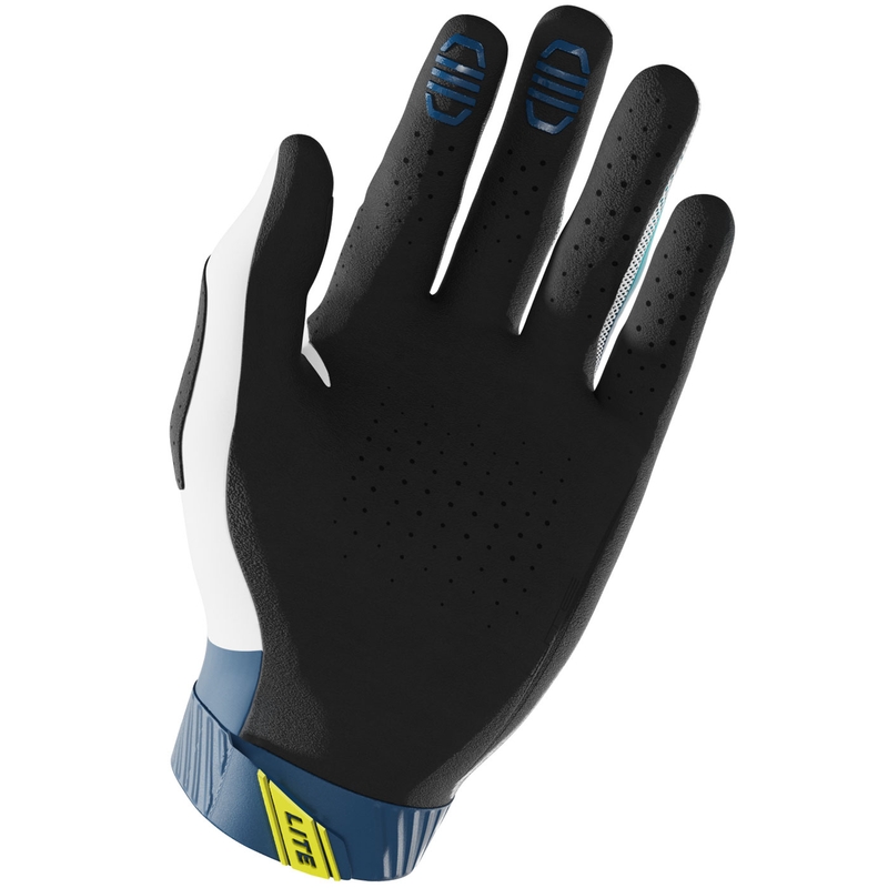 Motokrosové rukavice Shot Lite HVA 26 modré