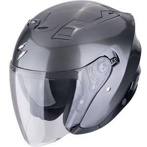 Otevřená helma na motorku Scorpion EXO-Z1 SOLID metalická šedá