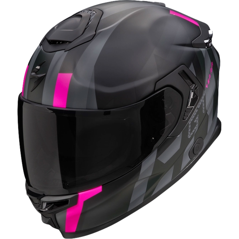 Integrální helma na motorku Scorpion EXO-GT SP AIR TOURADVEN černo-růžová výprodej