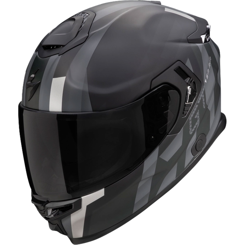 Integrální helma na motorku Scorpion EXO-GT SP AIR TOURADVEN černo-stříbrná výprodej