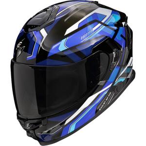 Integrální helma na motorku Scorpion EXO-GT SP Air Augusta černo-šedo-modrá
