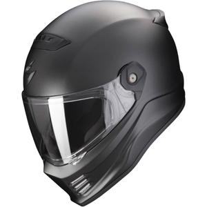 Přilba na motorku SCORPION COVERT FX perleťová černá matná