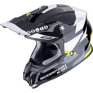 Motokrosová helma Scorpion VX-16 EVO AIR ROD černo-fluo žlutá