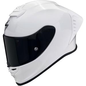 Integrální helma na motorku Scorpion EXO-R1 EVO AIR FIM Racing #1 Solid perleťově bílá