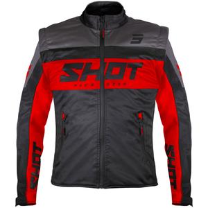 Softshellová bunda Shot Softshell Lite černo-červená