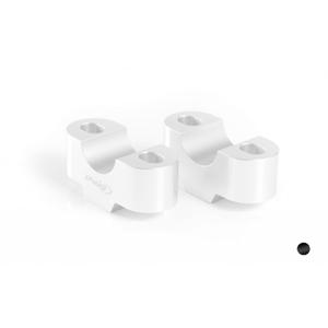 Zvýšení řidítek PUIG 22358N černý height 20mm, d 39mm