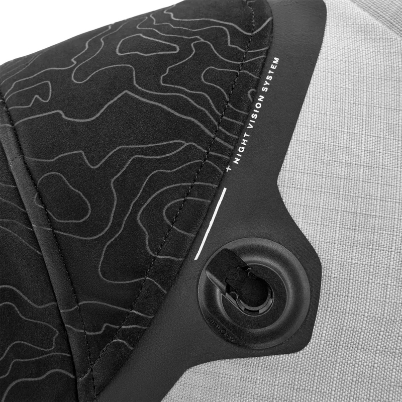 Bunda na motorku Shima Tracker světle šedá