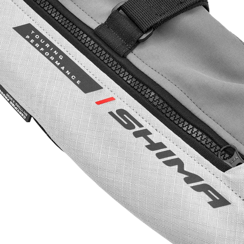 Bunda na motorku Shima Tracker světle šedá