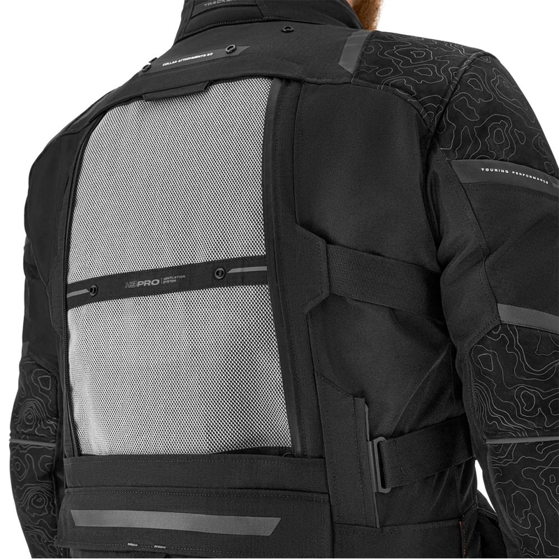 Bunda na motorku Shima Tracker černá