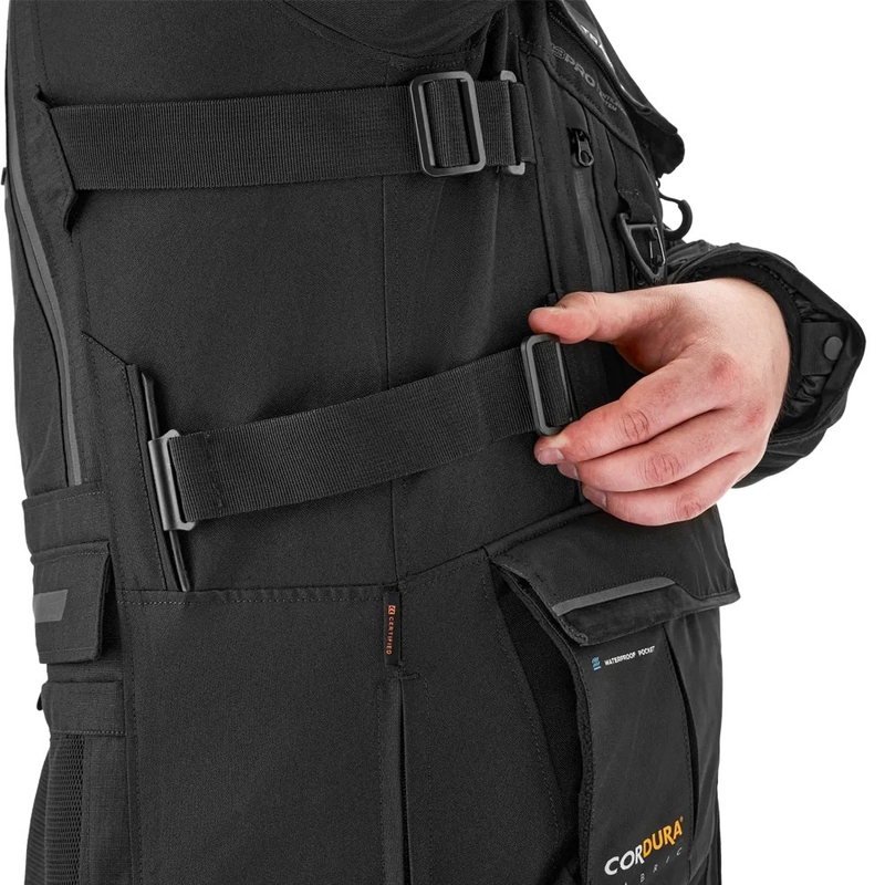 Bunda na motorku Shima Tracker černá