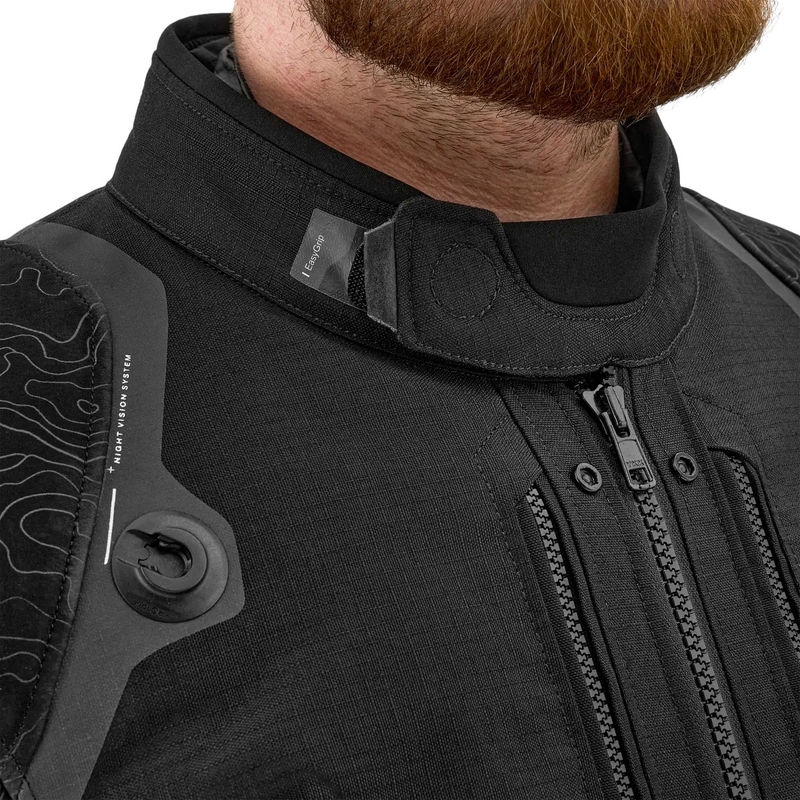 Bunda na motorku Shima Tracker černá