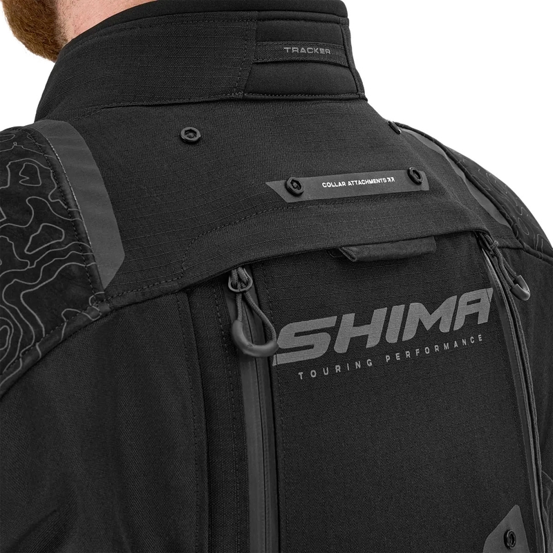 Bunda na motorku Shima Tracker černá