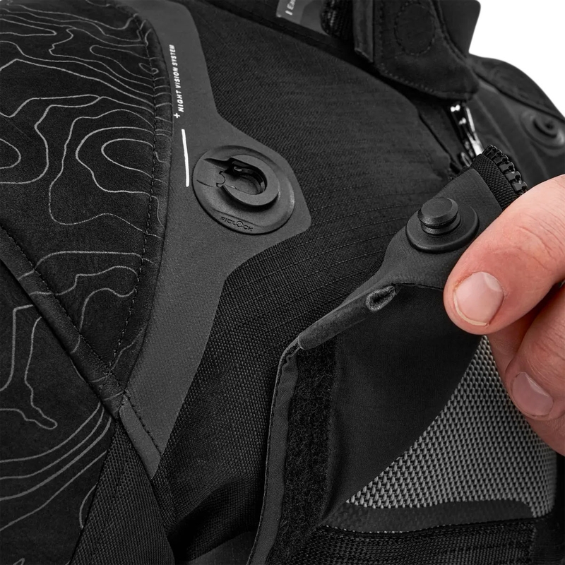 Bunda na motorku Shima Tracker černá
