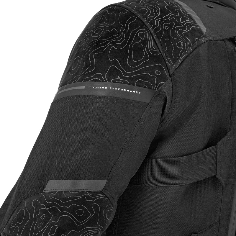 Bunda na motorku Shima Tracker černá