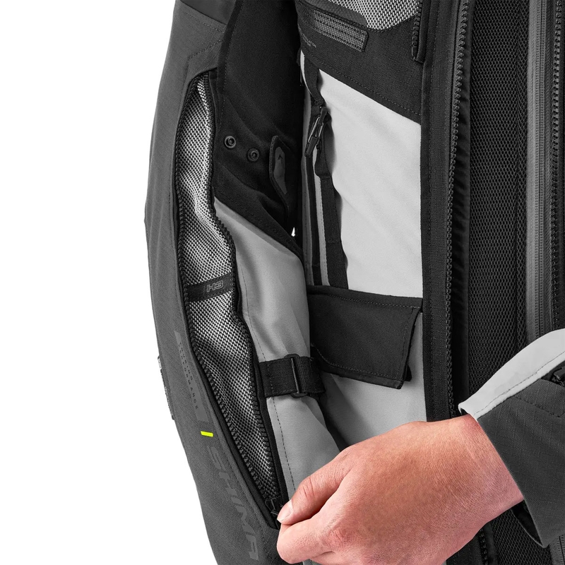 Bunda na motorku Shima Tracker šedá