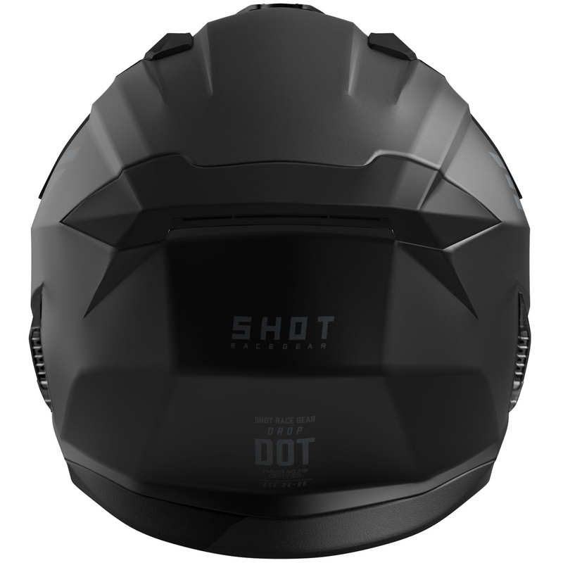 Otevřená helma na motorku Shot Drop Solid matná černá