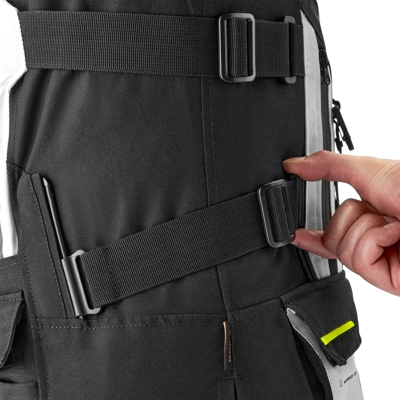 Bunda na motorku Shima Tracker šedá