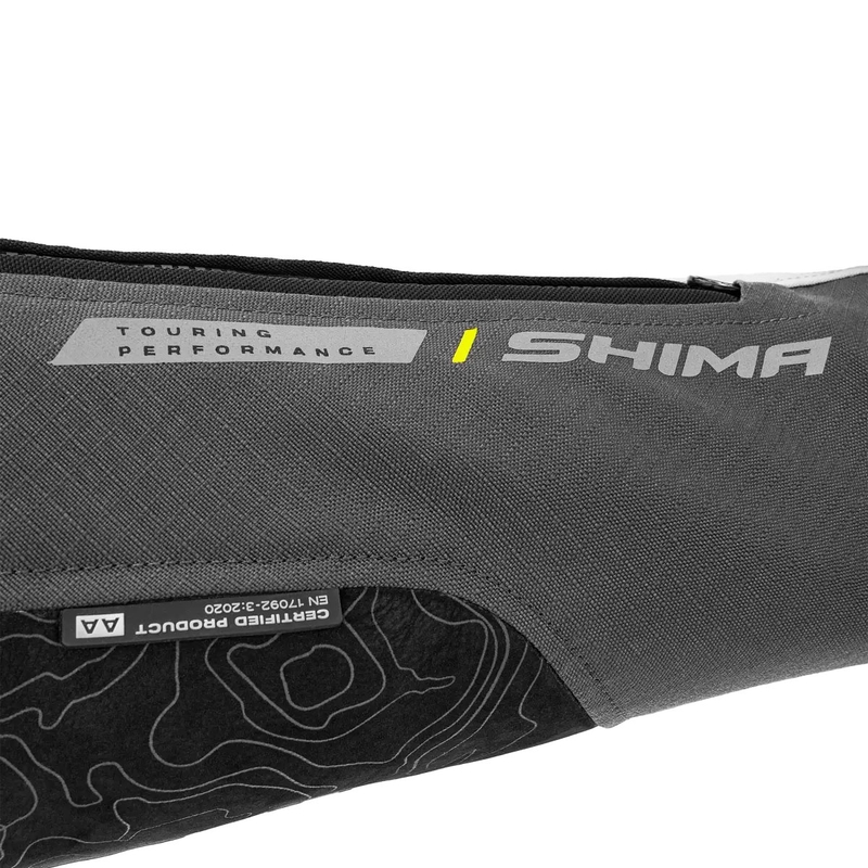Bunda na motorku Shima Tracker šedá