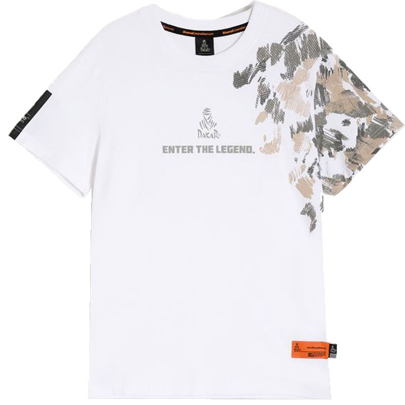 Tričko Dakar DES 0825 bílé