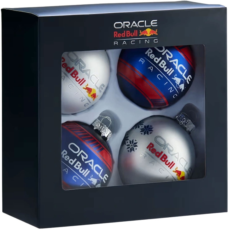 Vánoční ozdoby Oracle Red Bull Racing Decoration Set