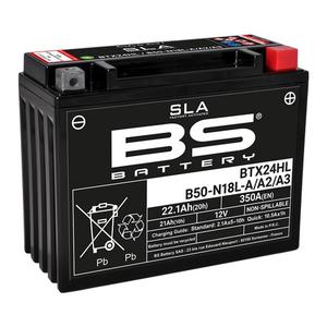 Továrně aktivovaná motocyklová baterie BS-BATTERY B50N18L-A (FA) (Y50N18L-A (FA)) SLA