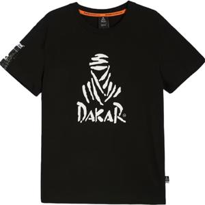 Tričko Dakar DES LOGO25 černé