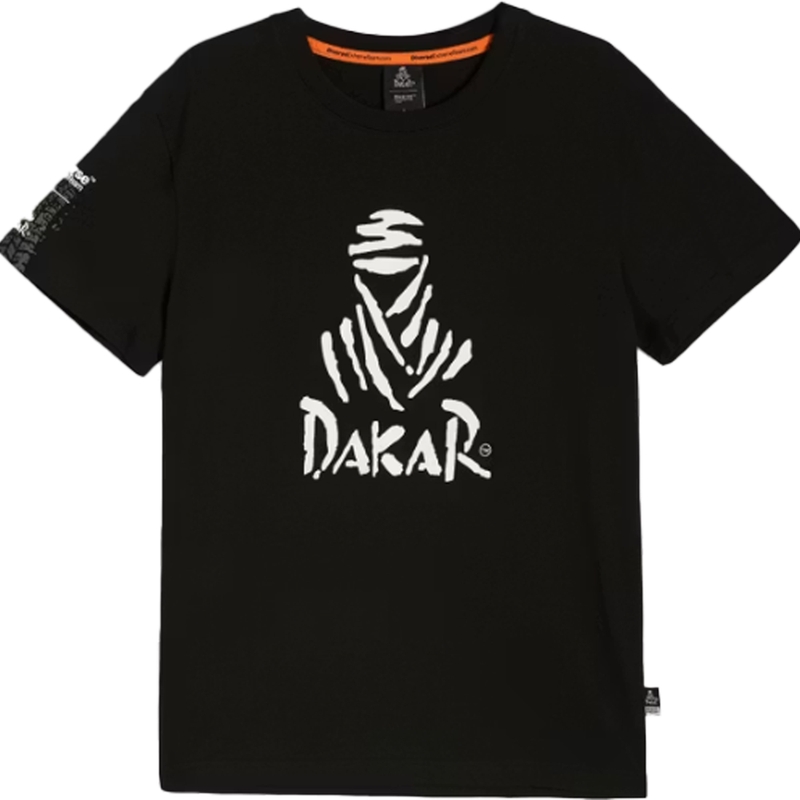 Tričko Dakar DES LOGO25 černé