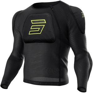 Chránič těla Shot Vest Prime černo-fluo žlutý