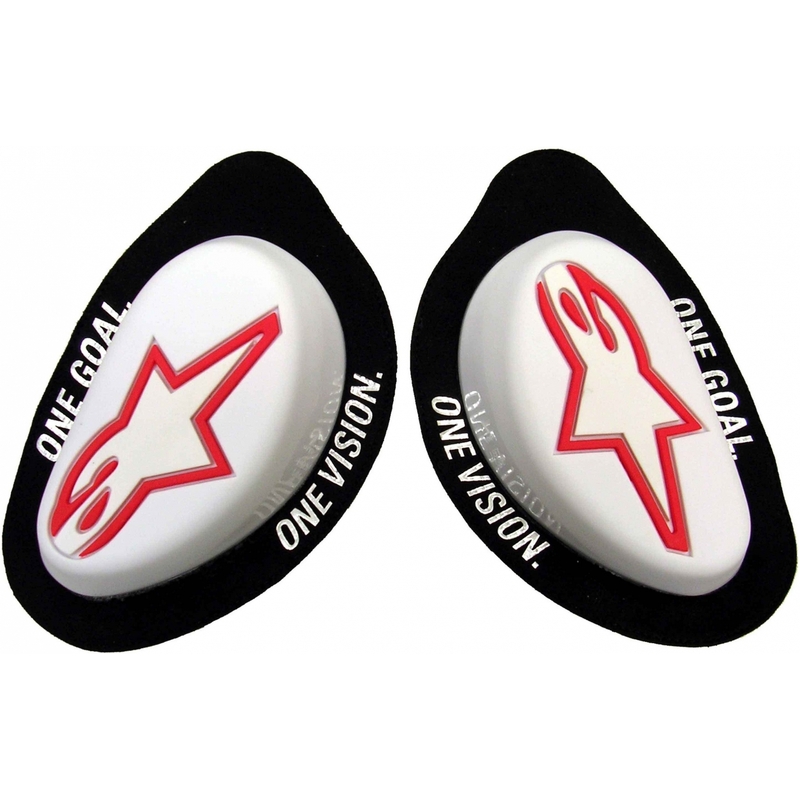 Kolenní slidery Alpinestars GP bílé