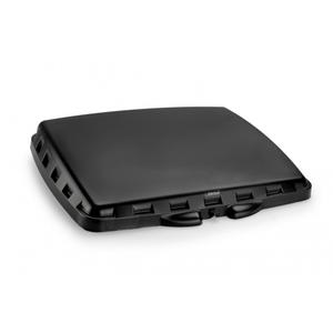 Top case cover PUIG MEGA BOX 20707N černý